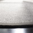 thumbnail image 3 of SAFAVIEH Abstract Clive Bordered Wool Area Rug, Sage/Ivory, 6' x 6' Round, 3 of 8