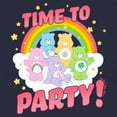 thumbnail image 2 of Toddler's Care Bears Time to Party Rainbow Graphic Tee Navy Blue 4T, 2 of 3