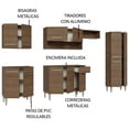 thumbnail image 4 of Cocina Integral Modular Completa Madesa Emilly 293cm Marrón, 4 of 8