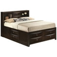 thumbnail image 4 of Newboti Furniture Marilla G1525G-QSB3 Queen Storage Bed, Cappuccino 68204, 4 of 7