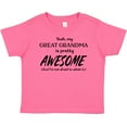 thumbnail image 3 of Inktastic Yeah My Great Grandma is Pretty Awesome Boys or Girls Baby T-Shirt, 3 of 5