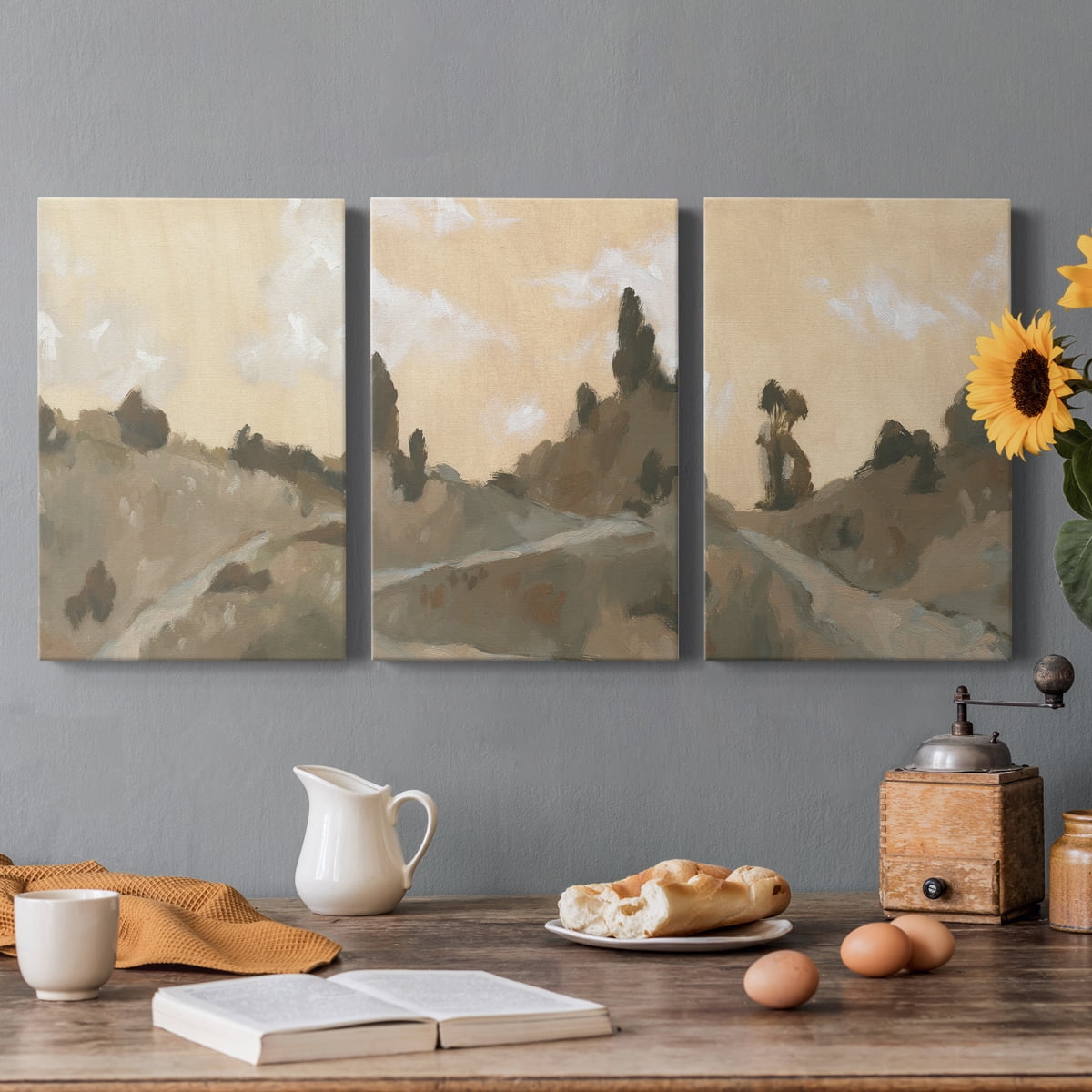 Hillside Walking Path IV Premium Gallery Wrapped Canvas - Ready to Hang - 24 x 36 Each