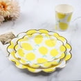 thumbnail image 2 of Party Supplies,Cute Lemon Fruit Themed Paper Cup Plate Disposable Tableware Best in Class, 2 of 7