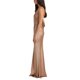 thumbnail image 4 of VISgogo Vestido sin mangas sin espalda para mujer, de una sola pieza elegante sin tirantes de color sólido, vestido de banquete de boda para cóctel VISgogo moda, 4 of 9