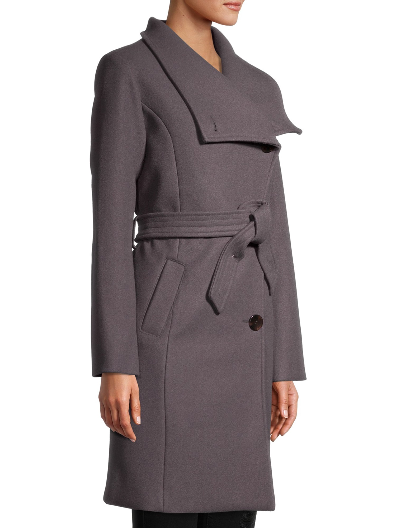 Ellie double face shop wool blend wrap coat