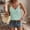 *Green, variant on ClodeEU Women's Spaghetti Strap V Neck Summer Tank Top ,Vacation Going Out Top Eyelet Cami Shirts White,Womens Plus XXL