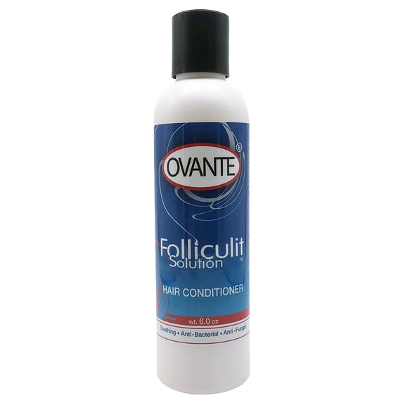 Ovante Folliculit Solution Therapeutic Hair Conditioner For Treatment of Scalp Folliculitis, Acute Dermatitis, Dandruff, Itchy Flaky Scalp - 6.0 OZ