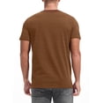 thumbnail image 3 of GENTS BLISS Short Sleeve Men T shirts Ribbed Crew Neck Shirts for Men Color Block Tee Shirts with Pocket, 3 of 9