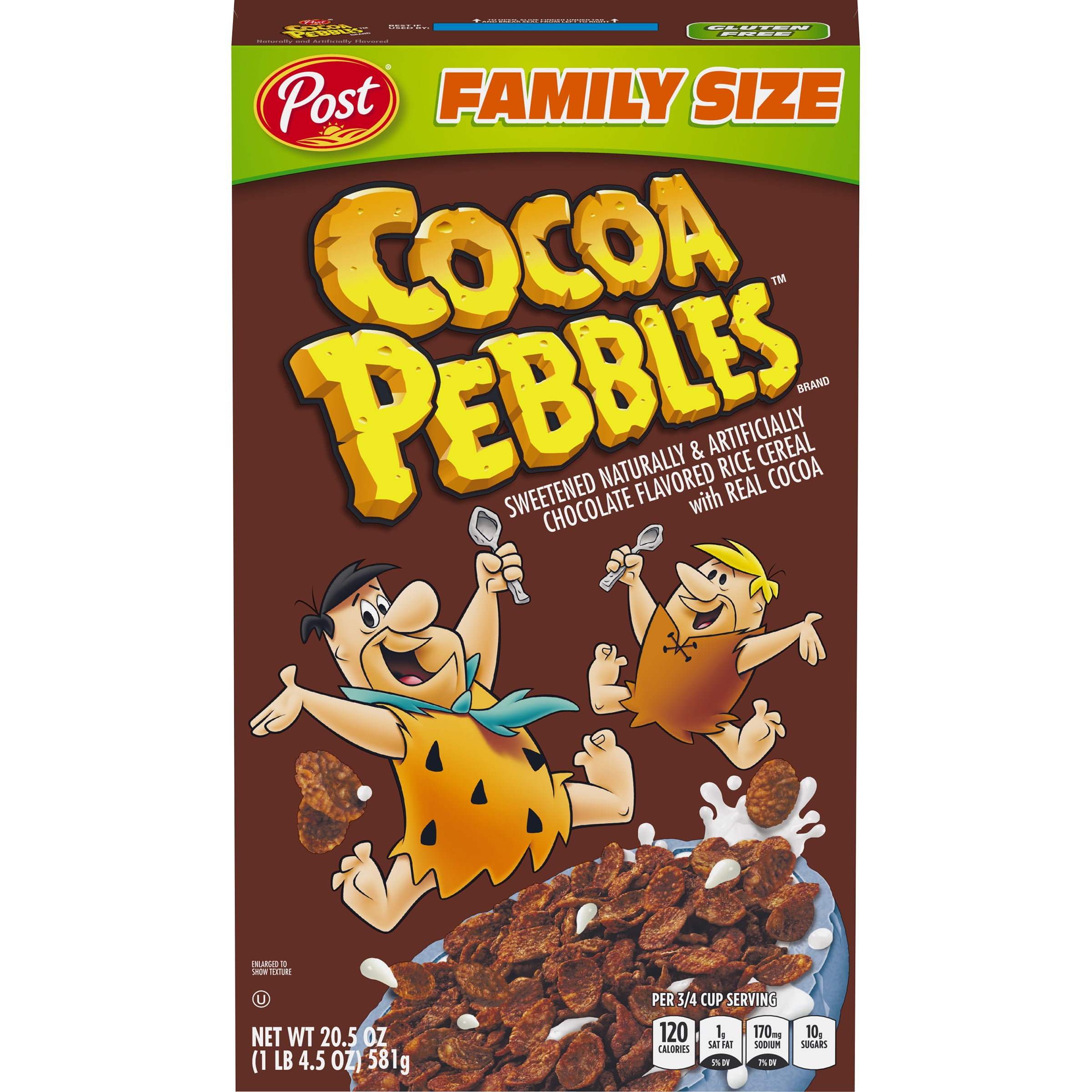 Post® Cocoa Pebbles Cereal 20.5 oz. Box