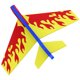 thumbnail image 4 of KAKOWELY Avión de juguete deslizante para niños, juguete de avión para exteriores, juguete de avión para lanzar, juguete interactivo de avión volador, juguete para niños, 4 of 4