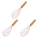 thumbnail image 2 of Toystoory Utensilio de cocina de silicona de madera Utensilios antiadherentes Herramienta de cocina Cuchara Cucharón de sopa Turner Espátula Type4 NO4, 2 of 6