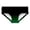 Dark Green, variant on Kids Gradient Print Swim Shorts UPF 50 Sun Protection Quick Dry Bathing Bottoms Matching Rash Guard Outfit Summer Beach Pool Swimwear for Girls 3-4 Years