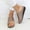 Brown, variant on UTTOASFAY Sandals for Women Women Dressy Comfy Platform Casual Shoes Summer Beach Travel Slipper Flip Flops Black 4