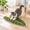 Anthurium, variant on Green Leaf-Shaped Sisal Cat Pad for Wall or Floor, Large Size