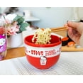 thumbnail image 5 of Sanrio Hello Kitty x Nissin Cup Noodles Red Ceramic Ramen Bowl and Chopstick Set, 5 of 8