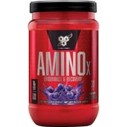 BSN Amino X Amino Acids + BCAA Powder, Grape, 30 Servings