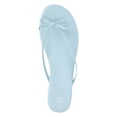 thumbnail image 2 of Time and Tru Women's Barely There Bow Thong Sandals, 2 of 6