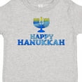 thumbnail image 4 of Inktastic Happy Hanukkah with Menorah Boys or Girls Toddler T-Shirt, 4 of 5
