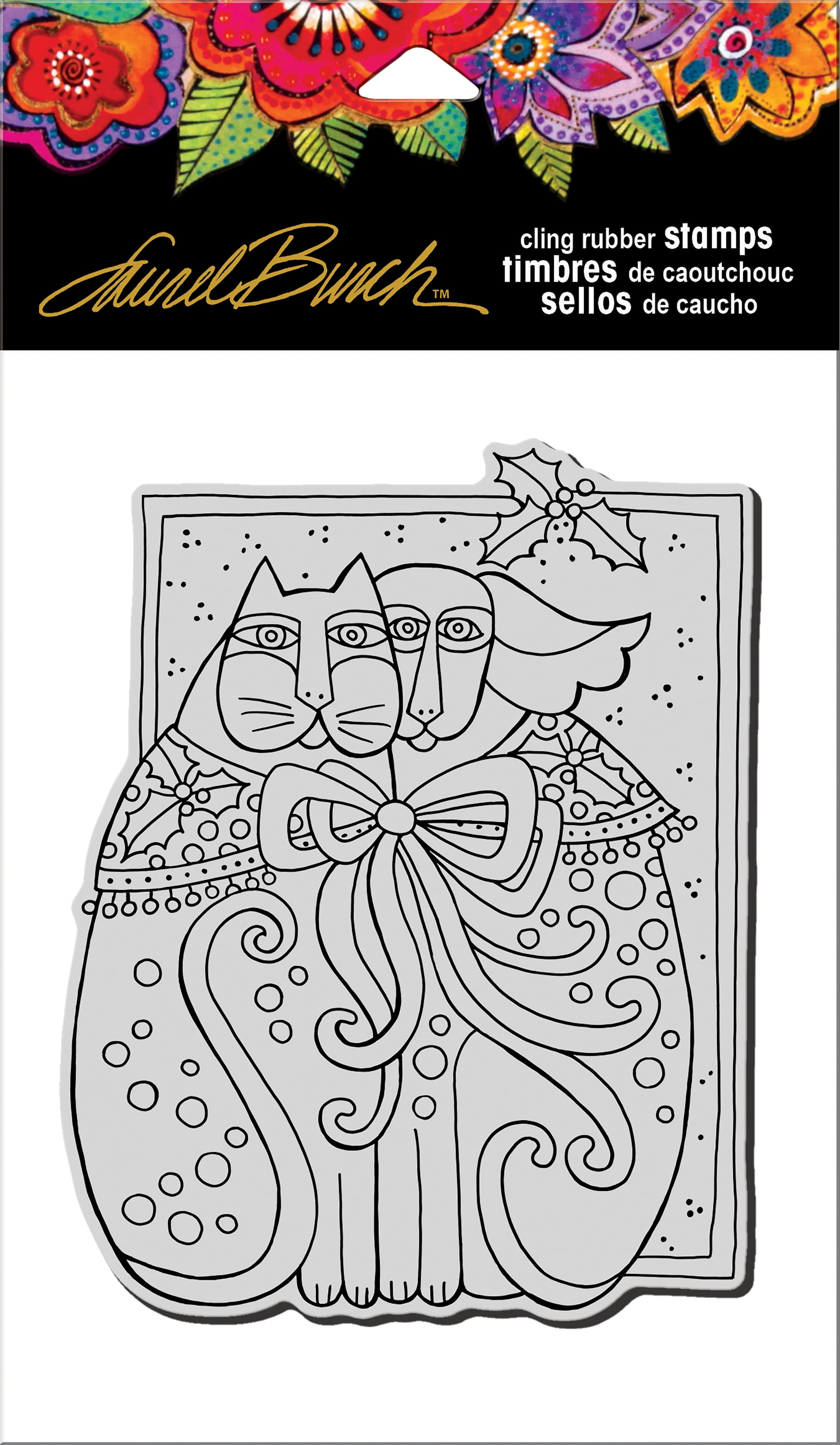 Timbro In Gomma Stampendous Laurel Burch – Colibrì Blossom, Design Artistico, Per Cardmaking - 2