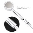 thumbnail image 3 of Handheld Shower Hose Shower Nozzle Shower Connection PVC Hose Flexible Replacement Shower Hose, 1.5M, Silver, 3 of 8