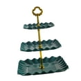 thumbnail image 5 of Cupcake Stand Cookie 3 Tier Display Plate Centerpiece Cake Stand Fruits Snack Serving Tray Dessert Stand for Party Baby, 5 of 8
