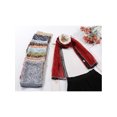 thumbnail image 6 of Women's Gypsophila Floral Scarf, Retro Lightweight Silky Satin Sunscreen Head Wrap Neck Scarves for Summer One Size Red, 6 of 6