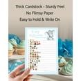 thumbnail image 3 of BLUE Emoticons Baby Shower Game — Pack of 25 — Pictionary Children's Books Baby Shower Games, Blue Polka Dot, BLUE BABY ELEPHANT emoticons Games, BOY Baby Shower Games/Shower Activity G501-EMJ, 3 of 4