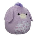 thumbnail image 6 of Squishmallows FuzzAMallow 12” Delzi the Purple Donkey - Ultra Soft Easter Plush Gift, 6 of 7