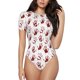 thumbnail image 1 of Balery Red Bloody Scary Hands2 Body de cuello redondo de manga corta para mujer Tops de manga corta Tops básicos-X-Large, 1 of 7