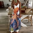 thumbnail image 2 of Octopus in The Mysterious Ocean Fine Art Sleeveless Dress Summer Dress Woman 2025, 2 of 6