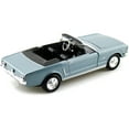 thumbnail image 3 of 1964 1/2 Ford Mustang Convertible Light Blue 1/24 Diecast Model Car by Motormax, 3 of 3