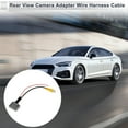 thumbnail image 2 of Cable de arnés de adaptador de cámara de vista trasera Unique Bargains para Honda Fit 2014-2016 1 Pcs RCA, 2 of 7