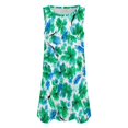 thumbnail image 4 of Women's Sleeveless Floral A-Line Casual Dress with Pockets, 4 of 5