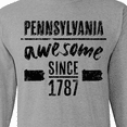 thumbnail image 4 of Inktastic Pennsylvania Awesome Since 1787 Long Sleeve T-Shirt, 4 of 5