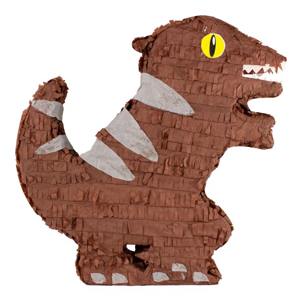 Dark Brown Dinosaur Party Pinata 16in x 17in