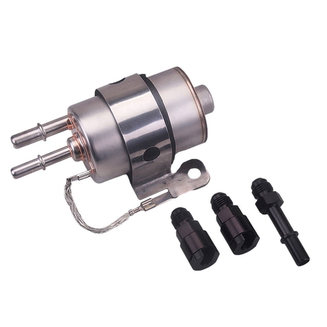 sweethay Accesorios completos de plata incluidos Car Fuels Filter Regulador Fittings Regulador de presión Vehículos, repuestos y accesorios Mis
