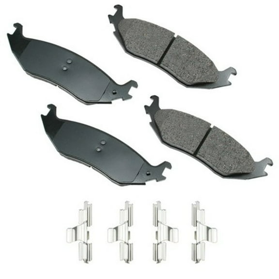 Disc Brake Pad Set Fits select: 2013-2018 RAM 1500, 2002-2012 DODGE RAM 1500