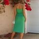 thumbnail image 3 of Vestido ajustado elástico para mujer, sin mangas, espalda abierta, cuello redondo, abertura con botones, vestido de punto acanalado para fiesta, club, boda, 3 of 8