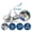 Navy Blue, variant on Darling Souvenir Personalized Love Is Sweet Wedding Photo Stickers Candy Labels DIY-Navy Blue