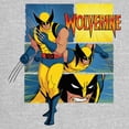 thumbnail image 2 of Junior's Marvel: X-Men '97 Wolverine Poses Portrait  Graphic T-Shirt, 2 of 4