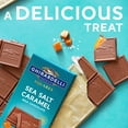 thumbnail image 5 of GHIRARDELLI Sea Salt Caramel Milk Chocolate Candy SQUARES Bar, 4.8 oz Bar, 5 of 8