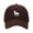 Brwon, variant on Baseball Cap Embroidered Hat for Jack Russell Terrier Men's Adjustable Cotton Unisex Embroidery Baseball Caps