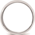thumbnail image 3 of 14K White Gold 14Kw 8mm Bevel Edge Comfort Fit Band Size 6.5 Made In United States wbec080-6.5, 3 of 5