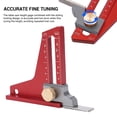 thumbnail image 3 of Woodworking Height gauges with Magnetic Base, Inch Scale and Sliding Lock for Table Saw Router and Drill Press, 3 of 7