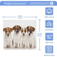 thumbnail image 5 of GZHJMY 12x12Inx2 Sets Reusable Soft Face Towel,Kitchen Hand Towel Bathroom Absorbent Towel,Gym Hotel Spa-Jack Russell Terrier Puppies, 5 of 7