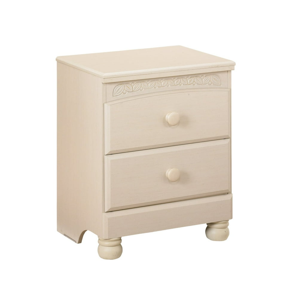 Signature Design by Ashley Cottage Retreat Cream Two Drawer Nightstand