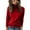37#Wine, variant on Women's Casual Long Sleeve Turtleneck Sweater Lightweight Knit Pullover Jumper Tops for Fall Winter Saffron L