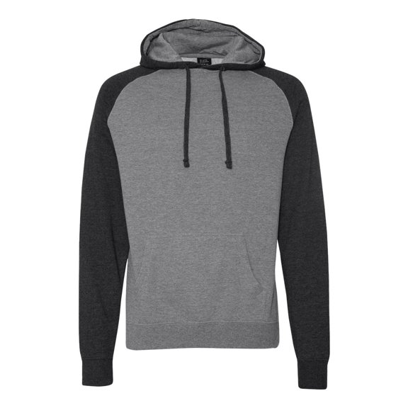Fleece Raglan Hooded Pullover