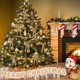 thumbnail image 4 of mfyjkho Cinta decorativa de terciopelo navideño para envolver regalos, manualidades y decoración de árboles, material flocado, 10 m de largo, 1,5 cm de ancho, paquete de 1, 4 of 6