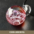thumbnail image 1 of Colgante cósmico esmaltado, collar de cuerda de cera, bola de cristal, regalos creativos, joyería para parejas para hombres y mujeres Wmkox8yii  fajkfhkj392, 1 of 1